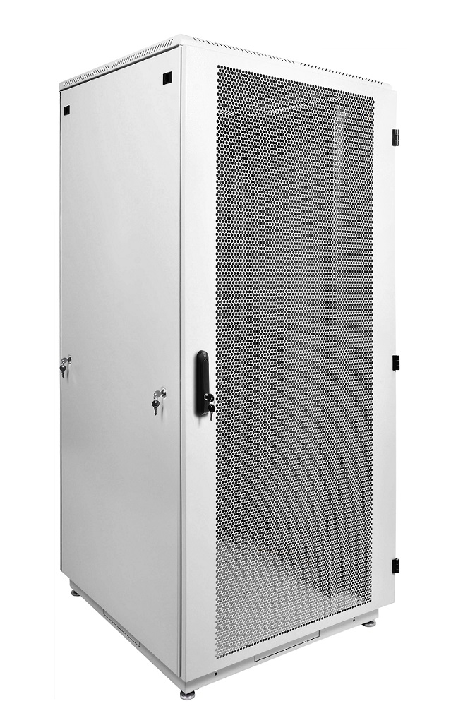 ЦМО ШТК-М-42.6.6-44АА Шкаф телекоммуникационный напольный 42U (600х600) дверь перфорированная (2шт)