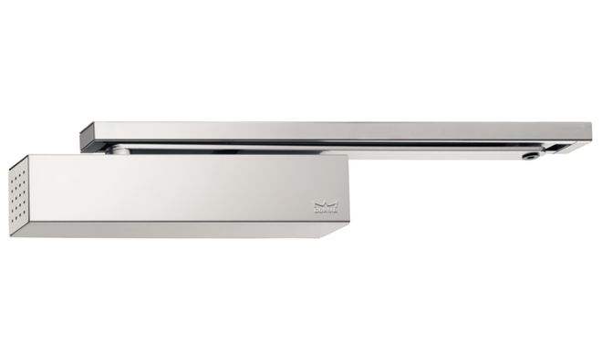 DORMA TS - 93 B EN5 - 7 BC+DC Дверной доводчик до 160кг, до - 15°C, без тяги, белый