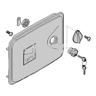 ЗИП CAME 119RID136 Дверца замка разблокировки FERNI