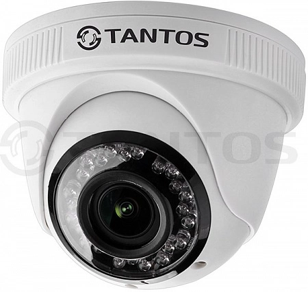Tantos TSc-EBecof24 (3.6) 2Mp Купольная видеокамера, UVC (4в1), 1/2.8&quot; Progressive CMOS Sensor, 1920х1080, 0.05лк(F1.2, AGC ON)/0лк с ИК, день/ночь, механический ИК-фильтр, UTC, ИК-подсветка до 20м, DC12В/400mA, от -10 до +55°С, IP54