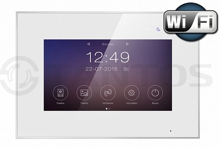 Tantos Marilyn (White) Монитор цветного видеодомофона, 7&quot;, Wi - Fi