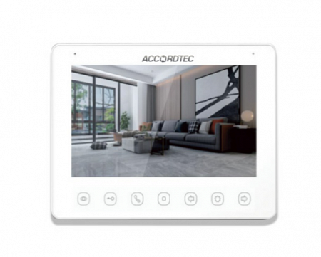 AccordTec AT-VD 100C/SD WH Монитор домофона