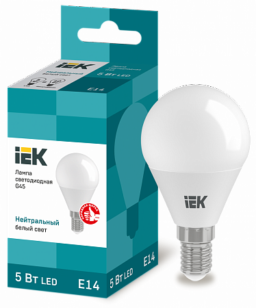 IEK LLE-G45-5-230-40-E14 Лампа